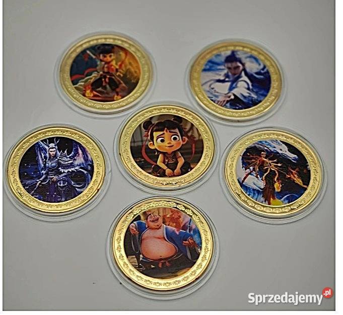 Kolekcjonerski zestaw medali monet postaci z mazowieckie Warszawa