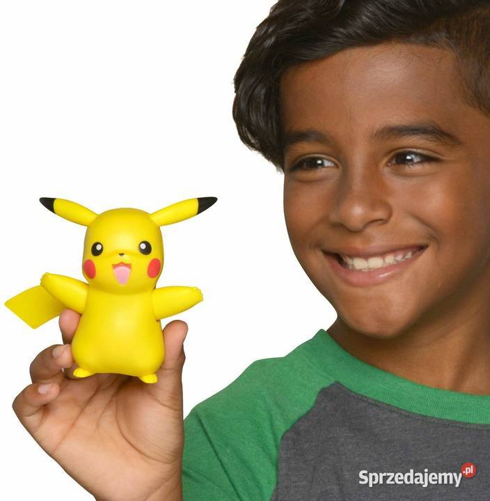Interaktywna Figurka Pokemon Pikachu 100 Reakcji Plastik  Figurki Mogilany