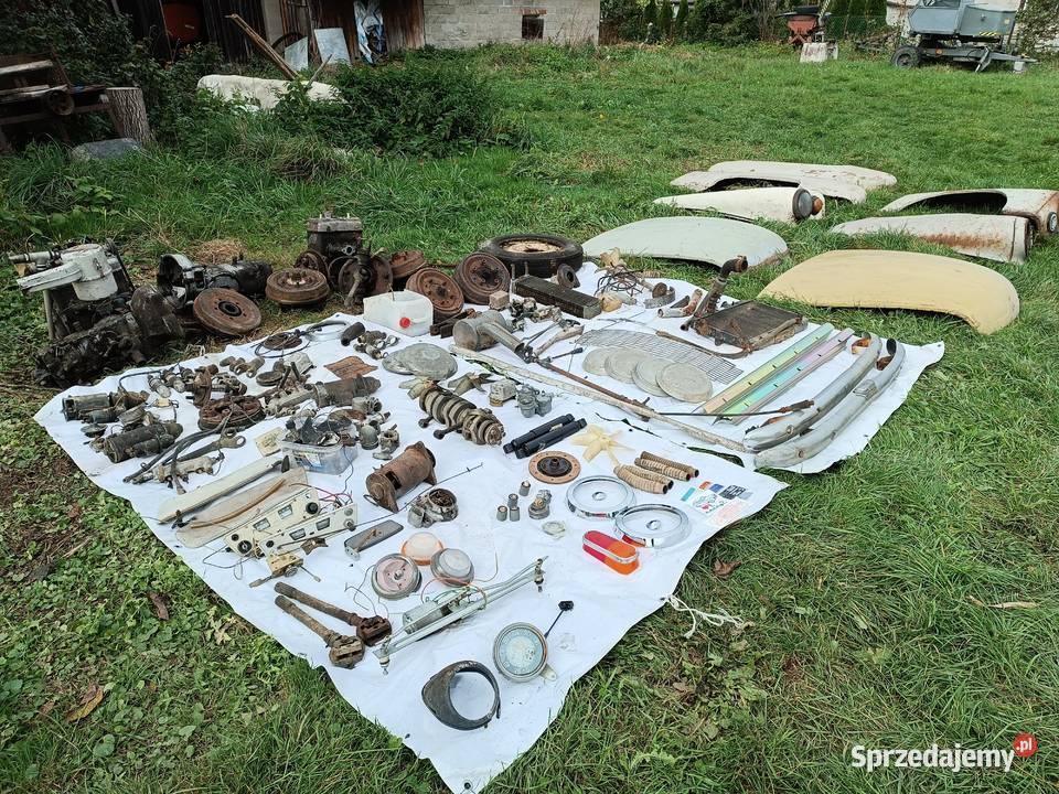 Pakiet części Syrena błotniki maska silniki podkarpackie