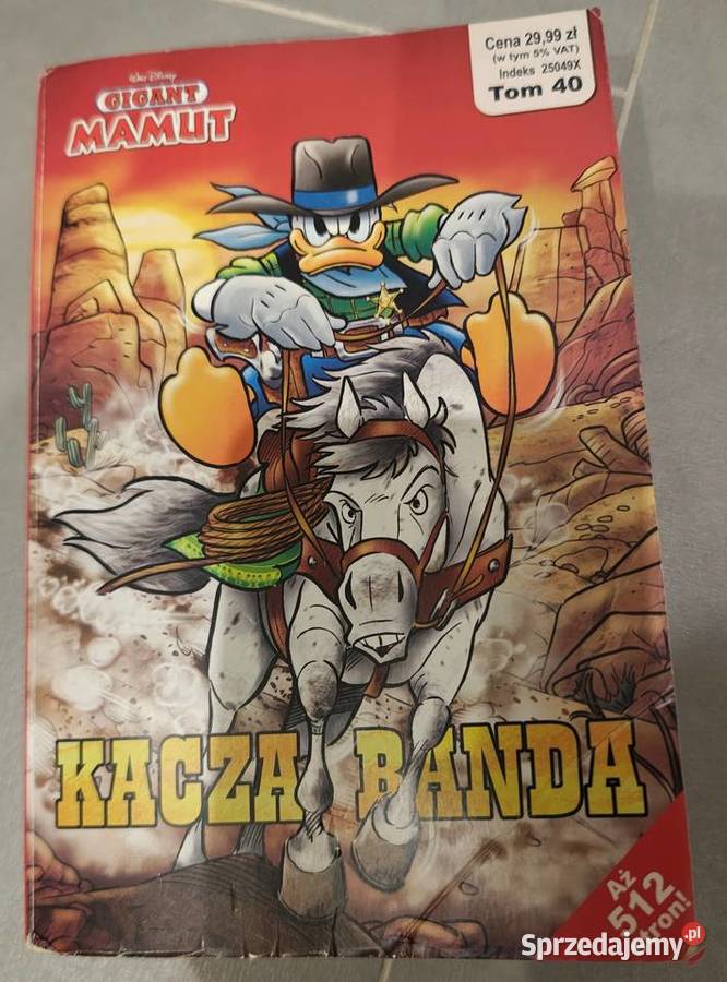 Zestaw 5 komiksów Kaczora Donalda