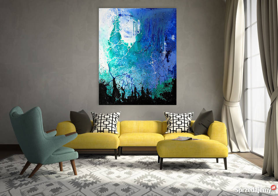 TAM GDZIE POWSTAJĄ GWIAZDY obraz 100x80 Katowice