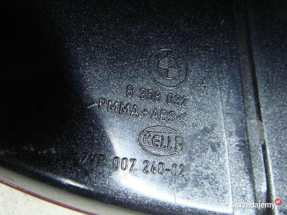 BMW E39 SEDAN 9600r LAMPA TYLNA PRAWA 8358032 Prawe Goleniów