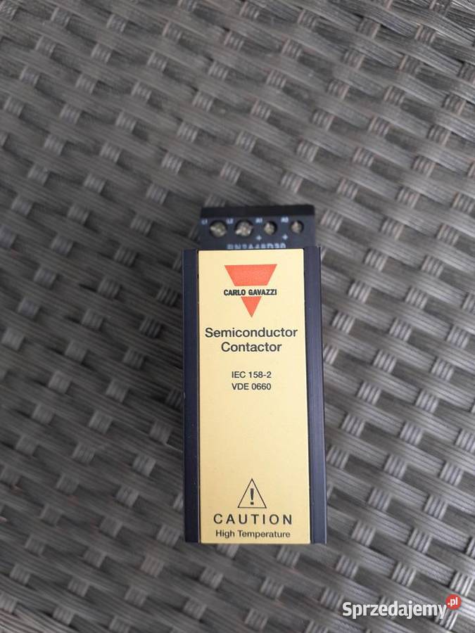 Stycznik półprzewodnikowy Carlo Gavazzi VDE 0660