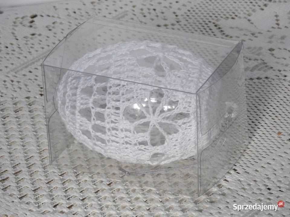 Jajo dziergane na szydełku handmade prezent 10 śląskie