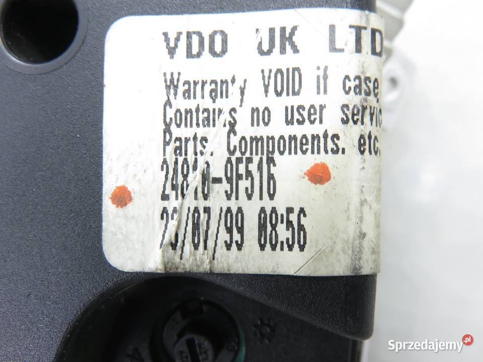 LICZNIK NISSAN PRIMERA P11 20 TD 248109F516 osobowe Liczniki i zegary sprzedam