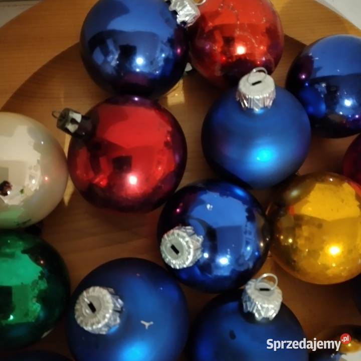 bombki choinkowe PRL
