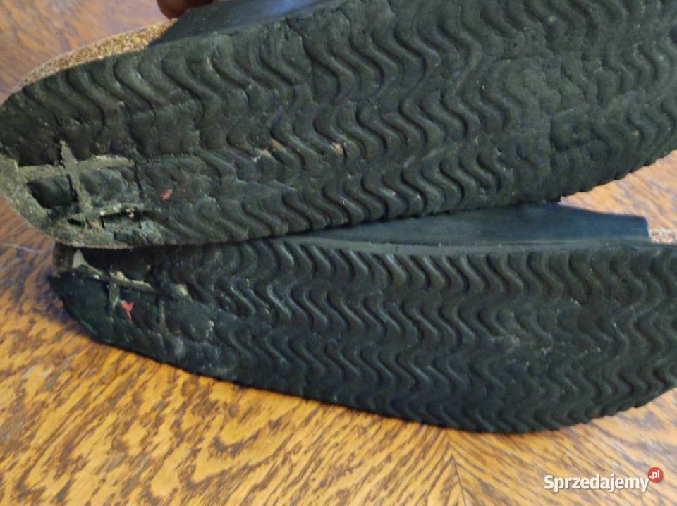 chodaki klapki loafersy złote klamry sandały pianka Kielce