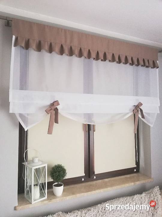 Firany panele roletki Wystrój okien Nowa Wieś