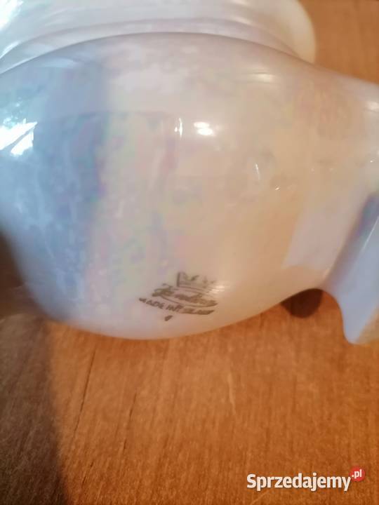 Kolekcjonerski Pojemnik Porcelanowy Karolina PRL