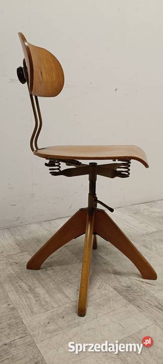 krzesło architekta biurowe lata 50te vintage sprzedam