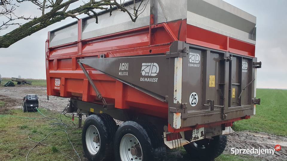 Przyczepa skorupowa Demarest d135mn mazowieckie Garwolin