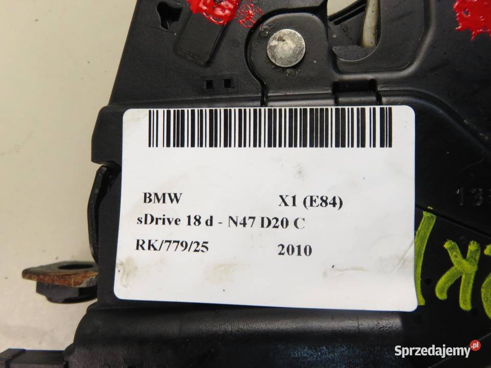 ZAMEK KLAPY BMW X1 E84 51247200511 4PIN osobowe