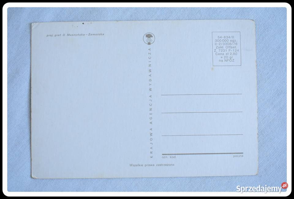 Pocztówki PRL postacie dzieci D Muszyńska Pocztówki i karty telefoniczne