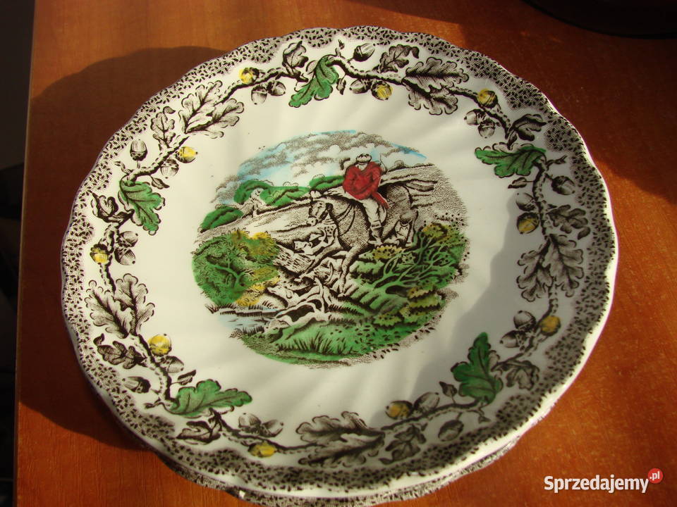 Moyotts Country Life porcelanowe talerzyki Antyki, Sztuka, Kolekcje Pruszcz Gdański