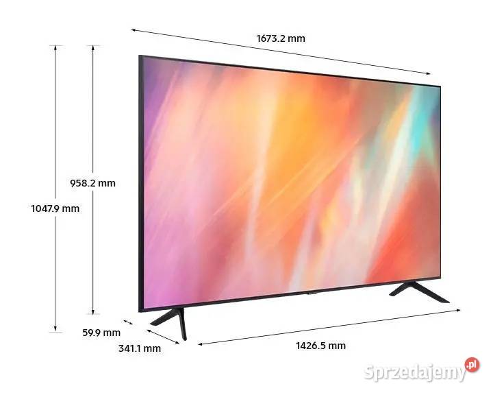 TV LED 75 SAMSUNG model UE75AU7192 Pszów