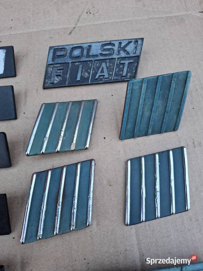 Emblemat znaczek logo Fiat 126p Maluch Strzelce Opolskie