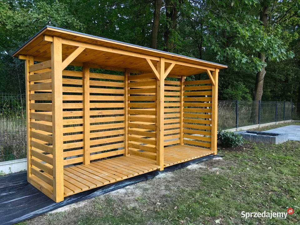 Drewutnia 2 x 11m drewutnia 2 x 11m z dachem Kalety sprzedam