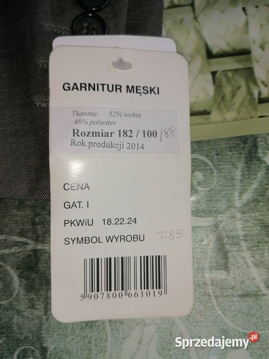 Garnitur i buty do garnituru podkarpackie Rudka sprzedam