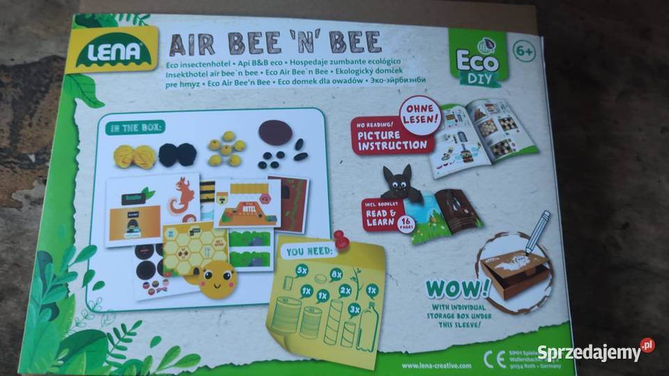 Lena 42832 Eco Craft Set Air BeenBee Zestaw z wielkopolskie Książ Wielkopolski