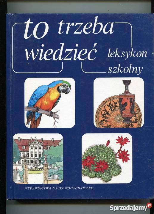 To trzeba wiedzieć Leksykon szkolny Pozostałe Szczecin sprzedam