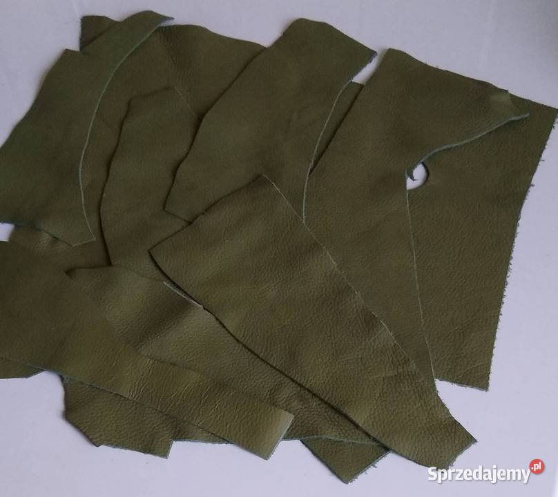 Skóra 304 g Licowa Włoska średnie i małe kawałki Gdańsk