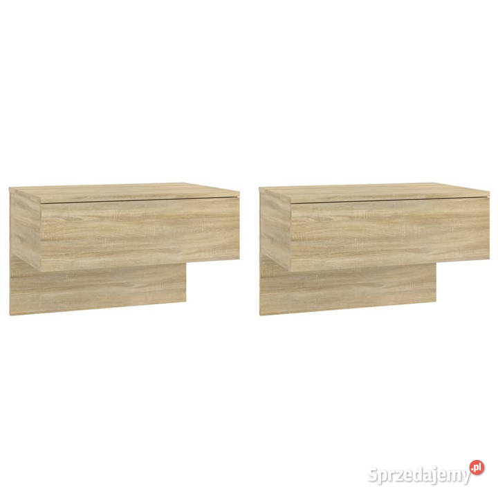 Wiszące szafki nocne 2 dąb sonoma WM810942