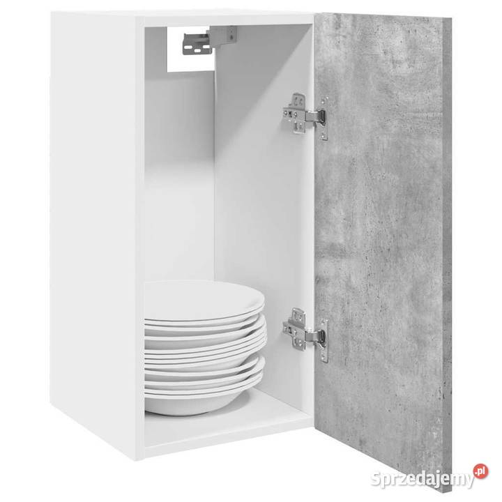 Szafka wisząca szarość betonu 30x31x60 WM856100