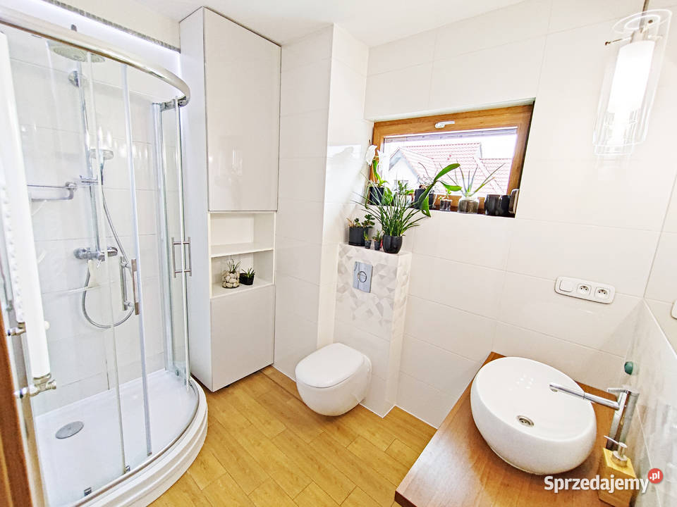 Dom w zabudowie bliźniaczej granicy Wrocławia Wrocław