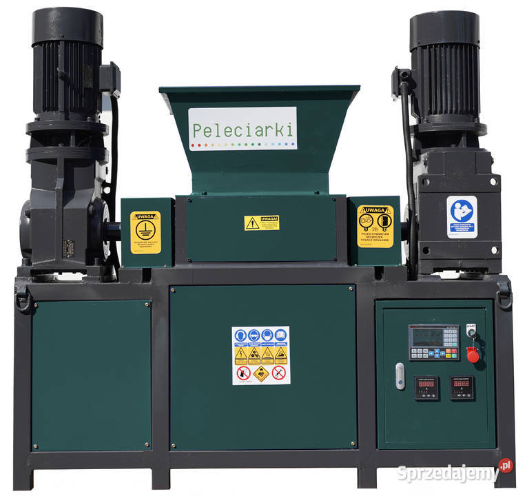 Elektryczny ROZDRABNIACZ do PLASTIKU 15kW Produkcja śląskie Zawiercie