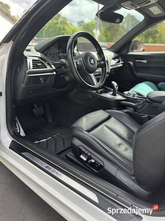 BMW M240 M2 RWD B58 30 R6 biała perła 8HP full Sportowy / Coupe Warszawa