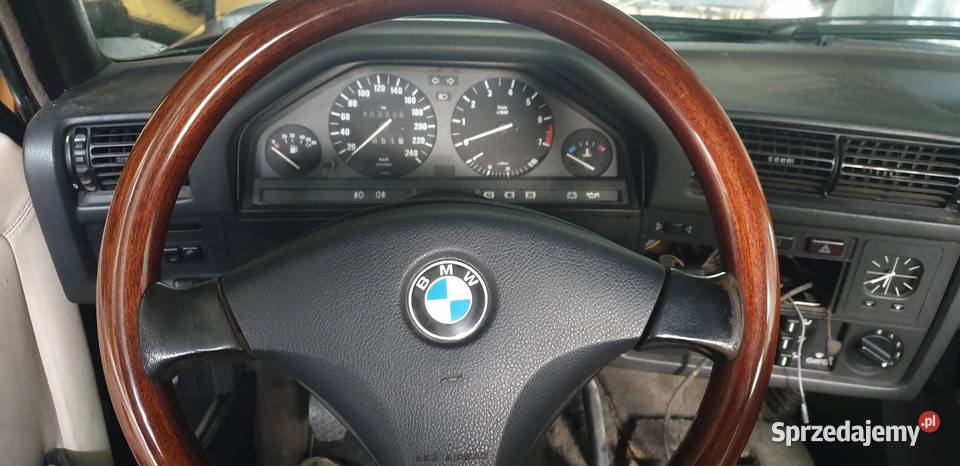 KIEROWNICA BMW E30 DREWNIANA PLUS GAŁKA