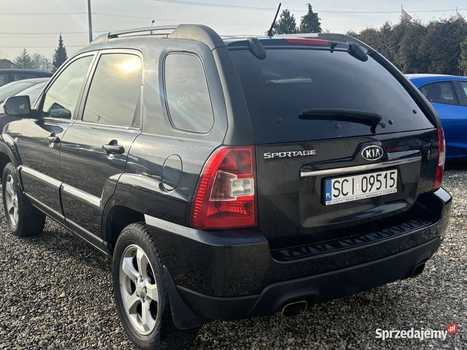 Kia Sportage 2008 r relingi dachowe śląskie