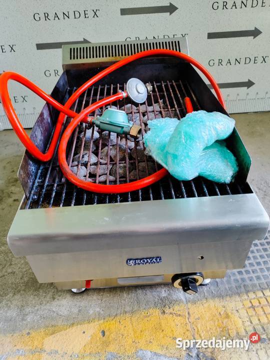 Profesjonalny grill ławowy gazowy Royal Catering Wrocław sprzedam