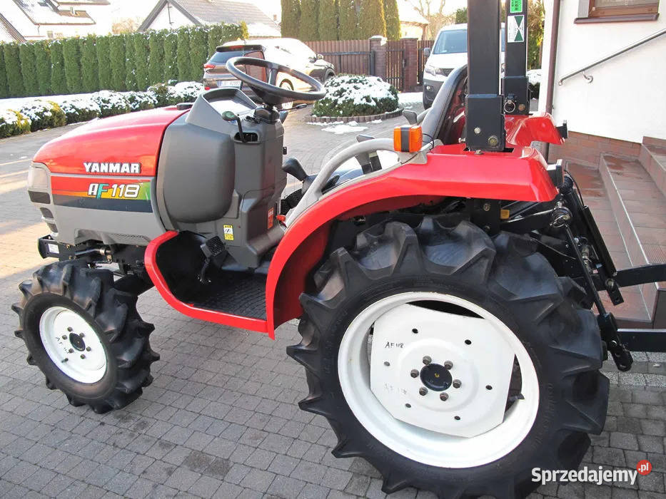 Mini Traktorek Yanmar AF118 18 4X4 Wspomaganie Międzyrzec Podlaski