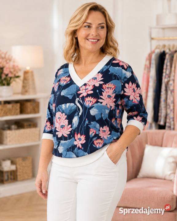 Bluza Bluzka dresowa LXL 120 biust Pątnów