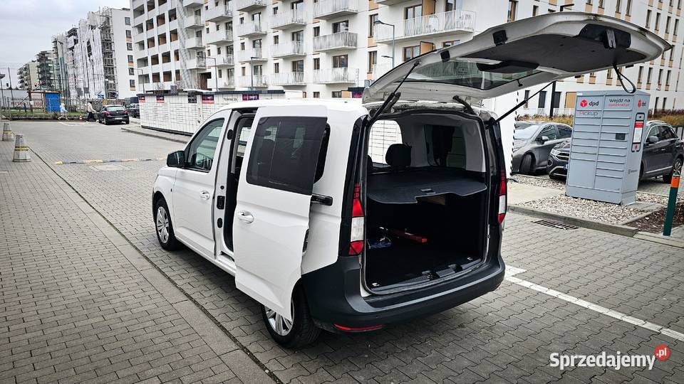 Volkswagen Caddy 20TDI Salon Bezwypadkowy FV23 asystent pasa ruchu Warszawa sprzedam