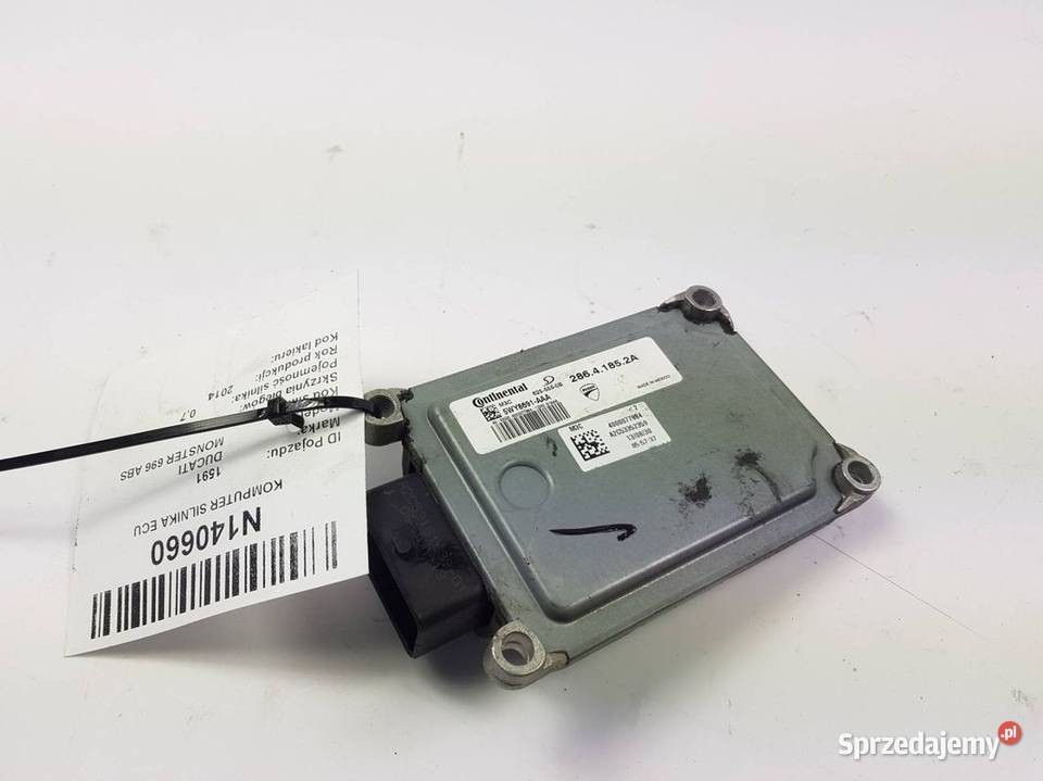 KOMPUTER SILNIKA ECU DUCATI MONSTER 696 ABS osobowe Lipno