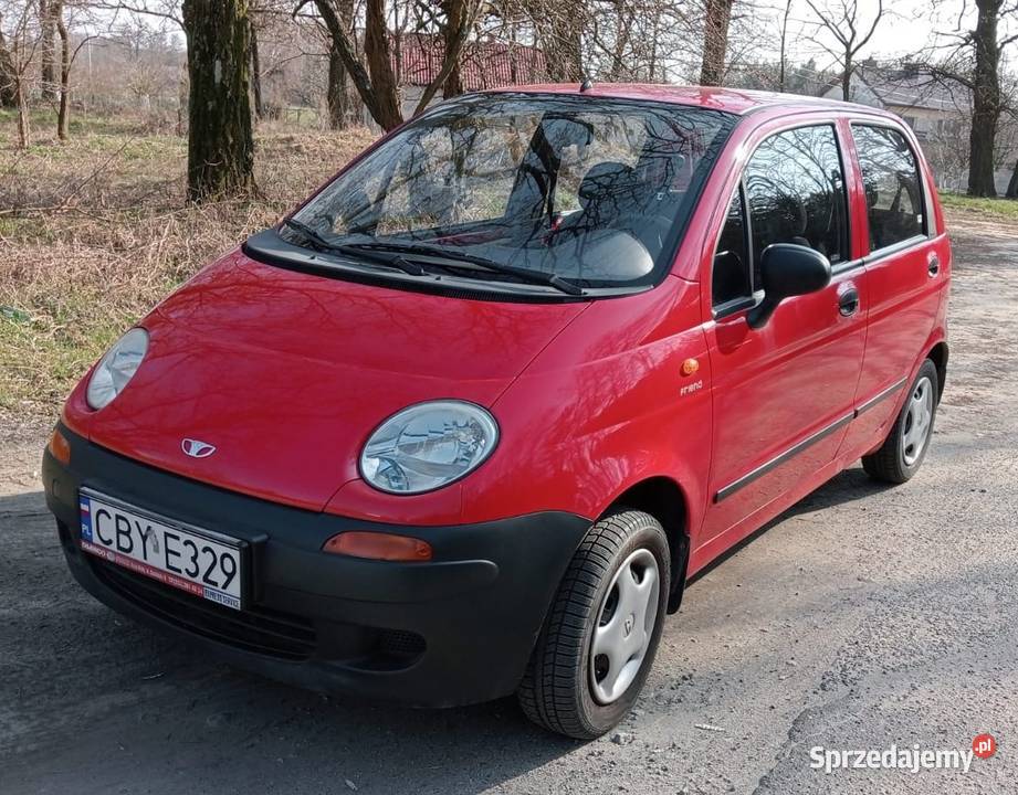 Daewoo Matiz w stanie i z małym przebiegiem nieuszkodzony