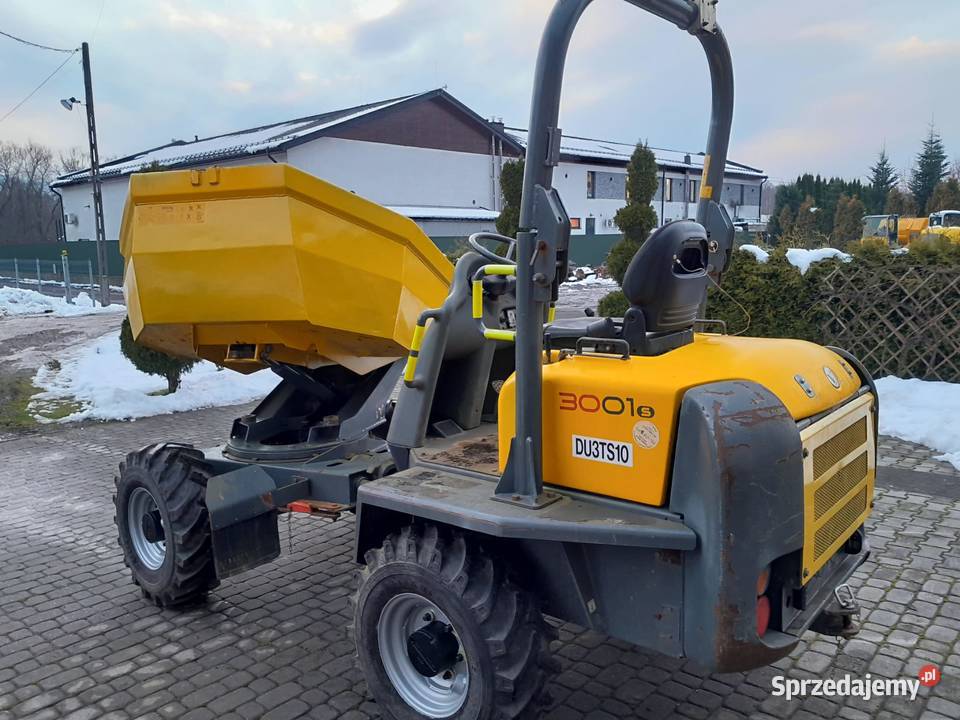 Wozidło budowlane obrotowe Wacker Neuson 3001s Rok produkcji 2016 Wozidła Maków Podhalański