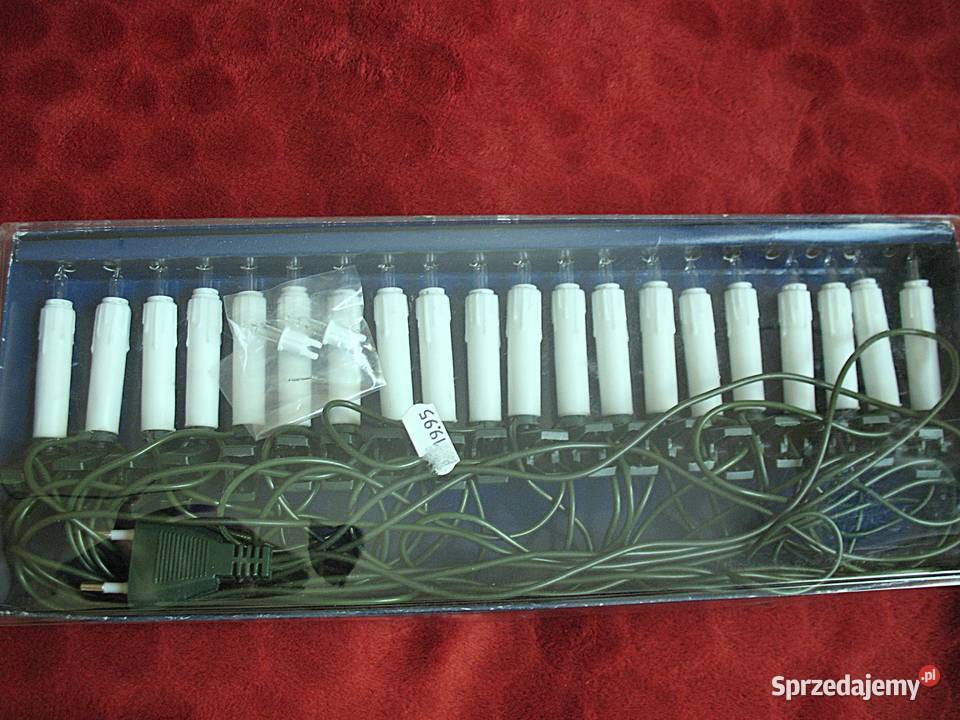 Lampki choinkowe na choinkę sprawne 20 sztuk mazowieckie Siedlce