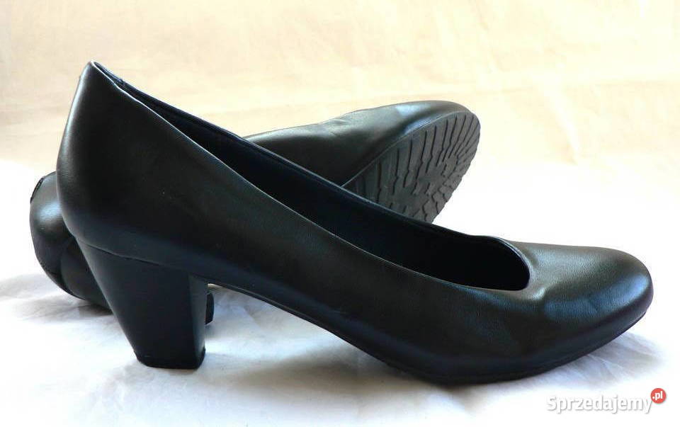 CACANDAczarne czółenka 37 Łódź