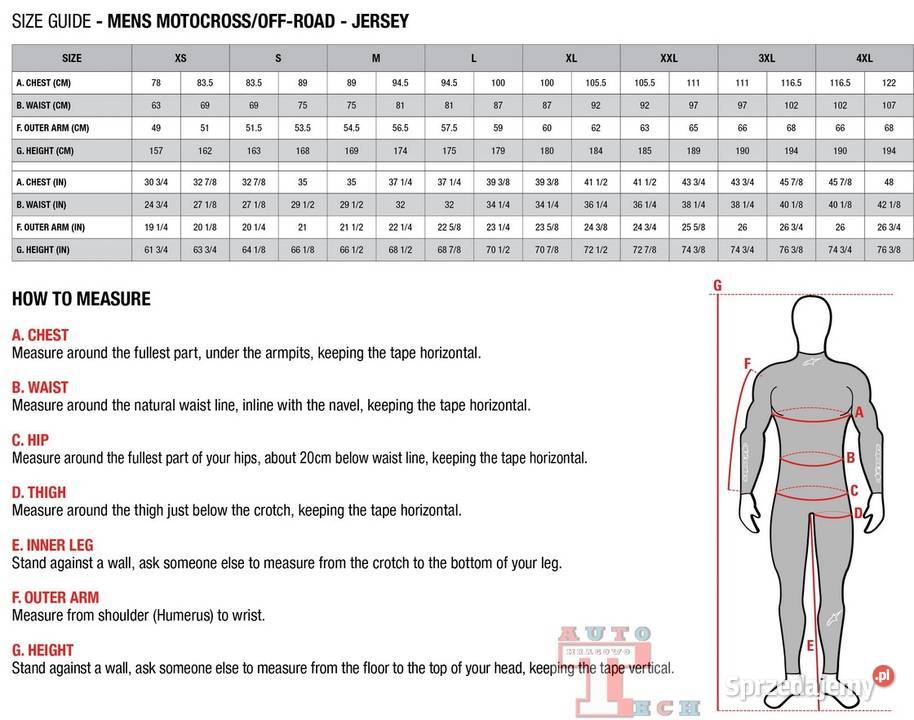 ALPINESTARS STRÓJ CROSS ENDURO BLACK ORANGE 34L Mrągowo sprzedam