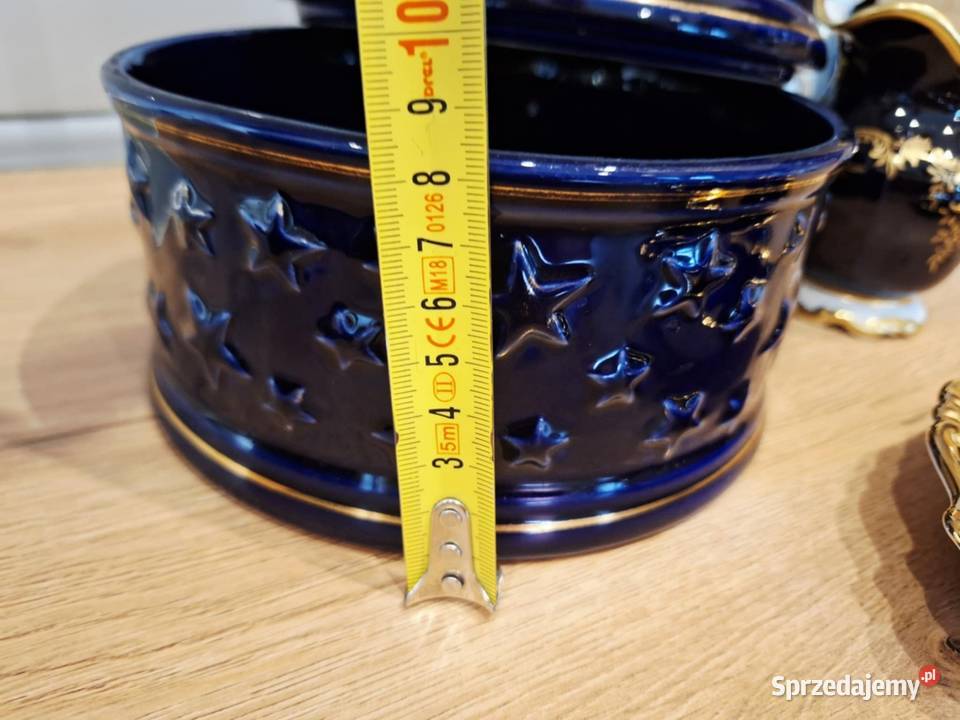 Bomboniera kobaltowa gwiazdki Świeta Braniewo