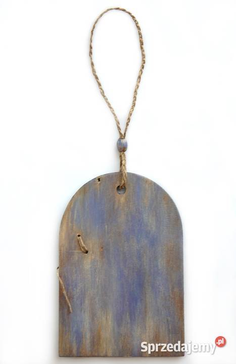 Lawenda drewniana rustykalna ręcznie malowana wielokolorowy Obrazki i obrazy Lublin