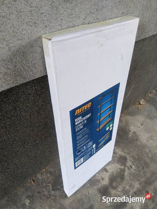 NAJTANIEJ Regał Warsztatowy Półki Na Stelażu Zabrze