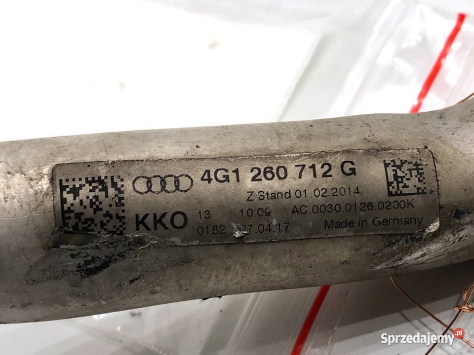 RURKA KLIMATYZACJI AUDI A6 C7 4G1260712G 40 605 podkarpackie