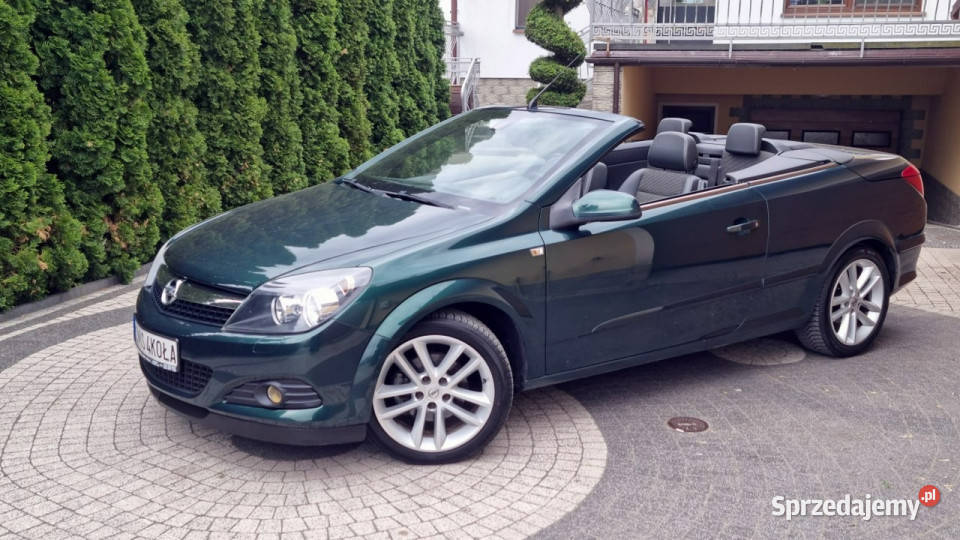 Opel Astra Cabrio PółSkóry Alu 18 140 GWARANCJA ASR (kontrola trakcji)