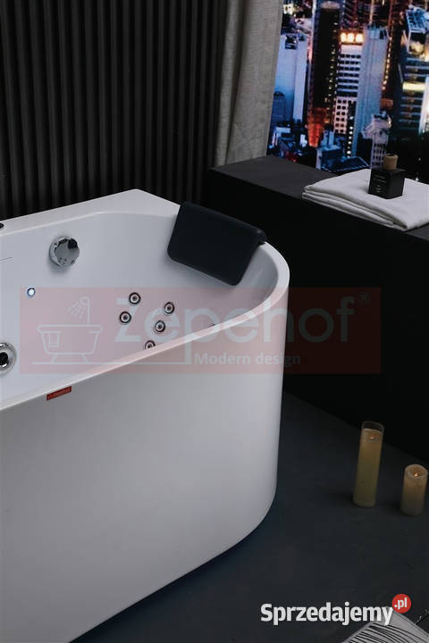 Wanna z hydromasażem EBX802 prostokątna Grabówka