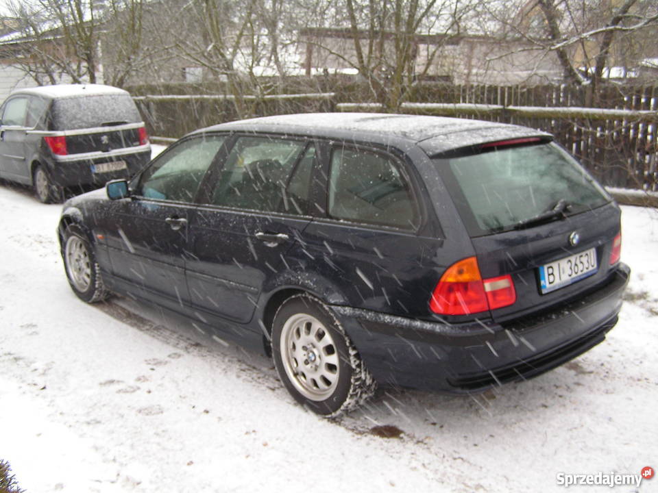 BMW E46 Kombi 2000 welurowa tapicerka