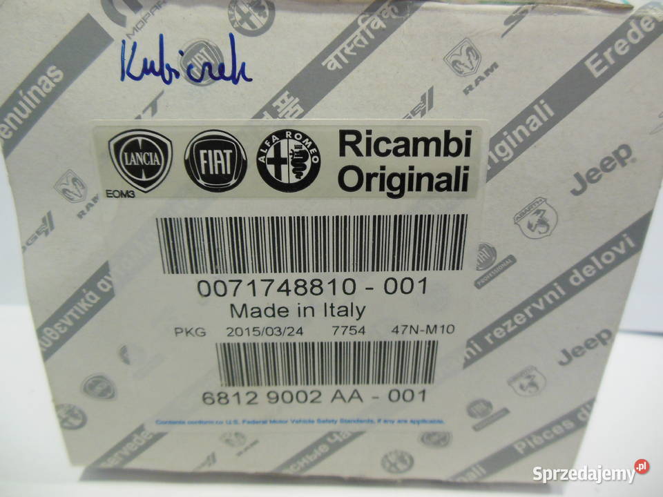 Fiat OE 71748810 pompa spryskiwacza spryskiwacz osobowe śląskie Kozy